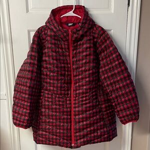 Talbots buffalo plaid down filled three season jacket women’s size 2X